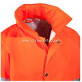 High Visibility Orange Waterproof Breathable  Jacket